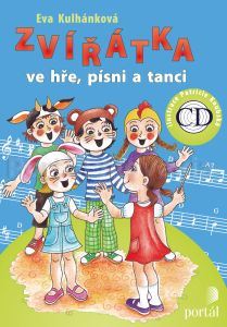 Zvířatka ve hře,písni a tanci + CD